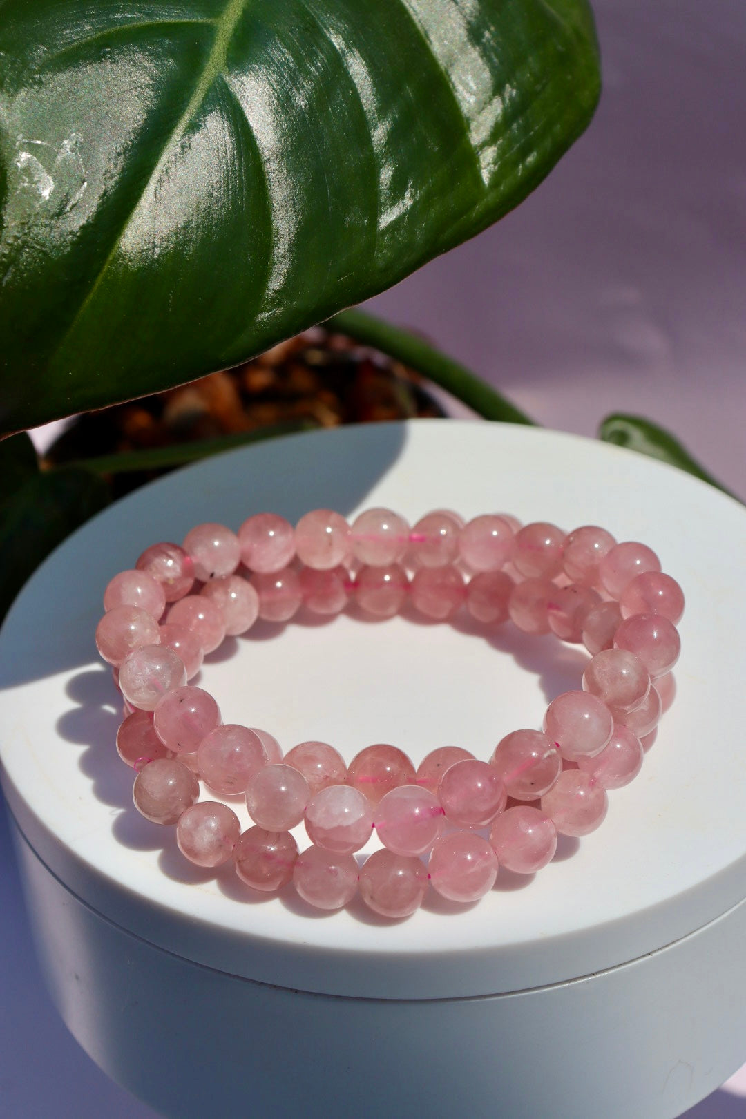 High Quality Rose Quartz Bracelet