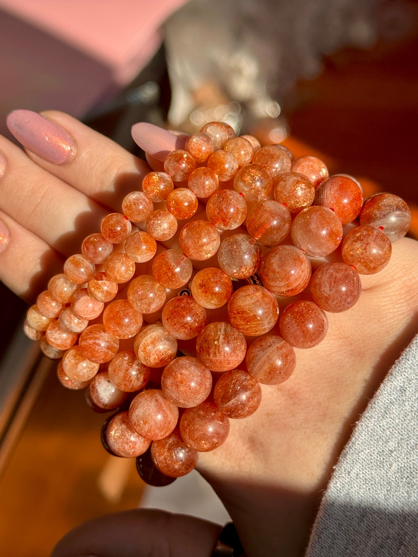 Arusha (Confetti) Sunstone Bracelet