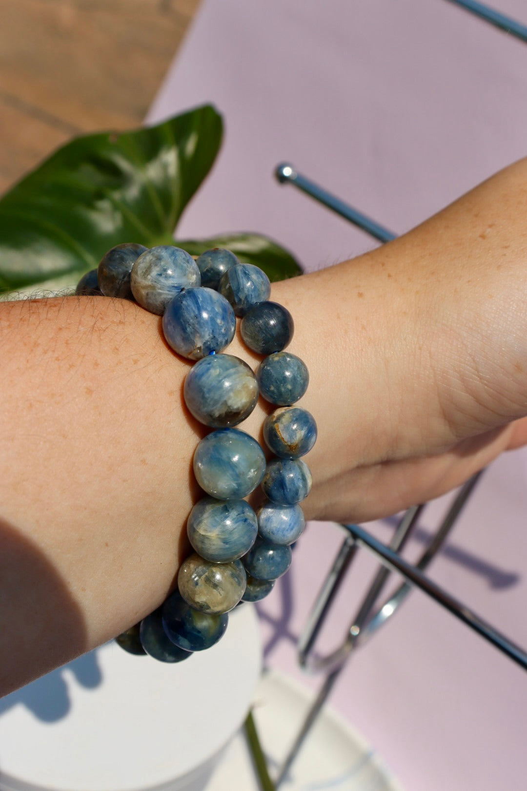 Blue Kyanite Bracelet