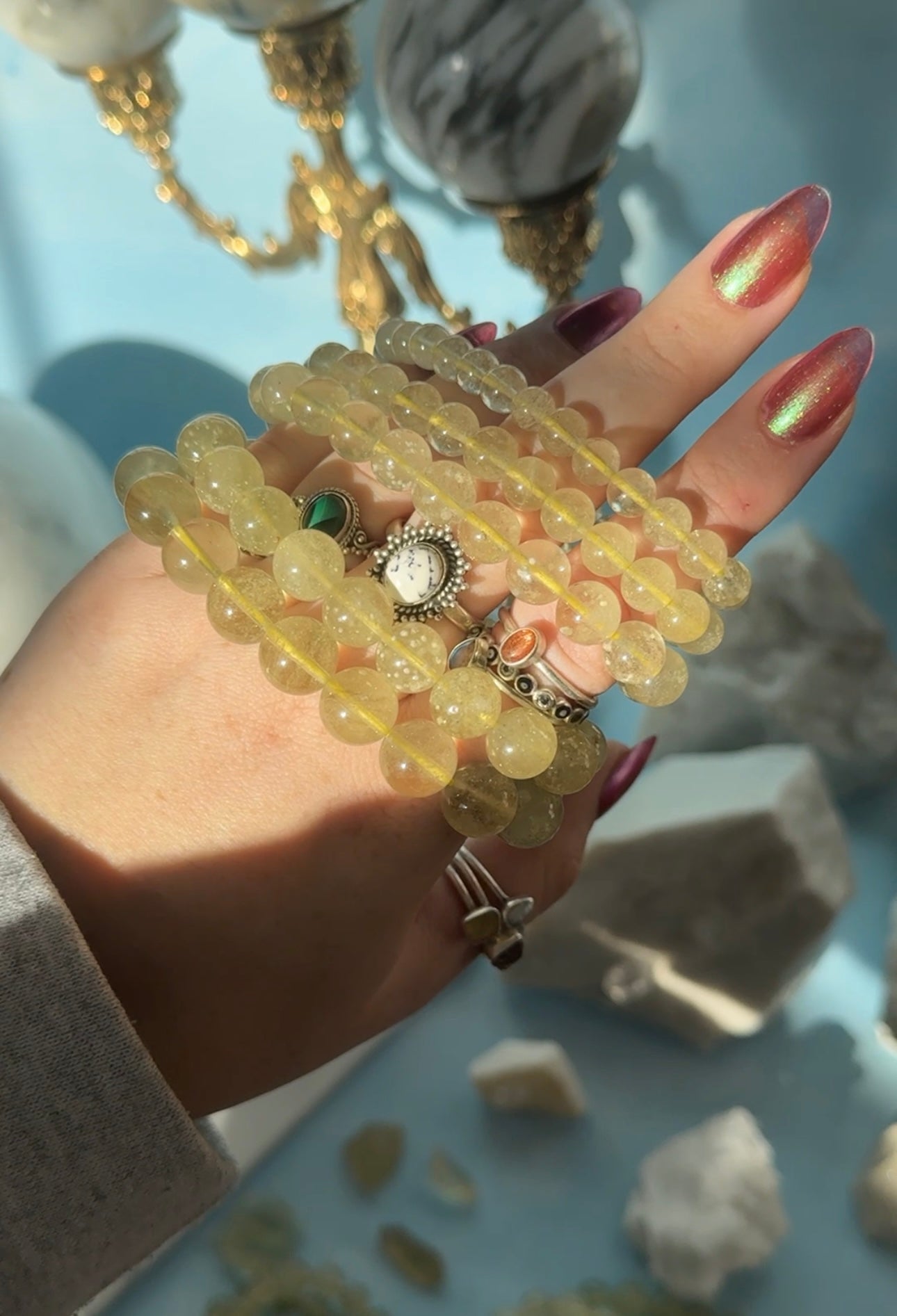 Authentic Libyan Desert Glass Bracelets