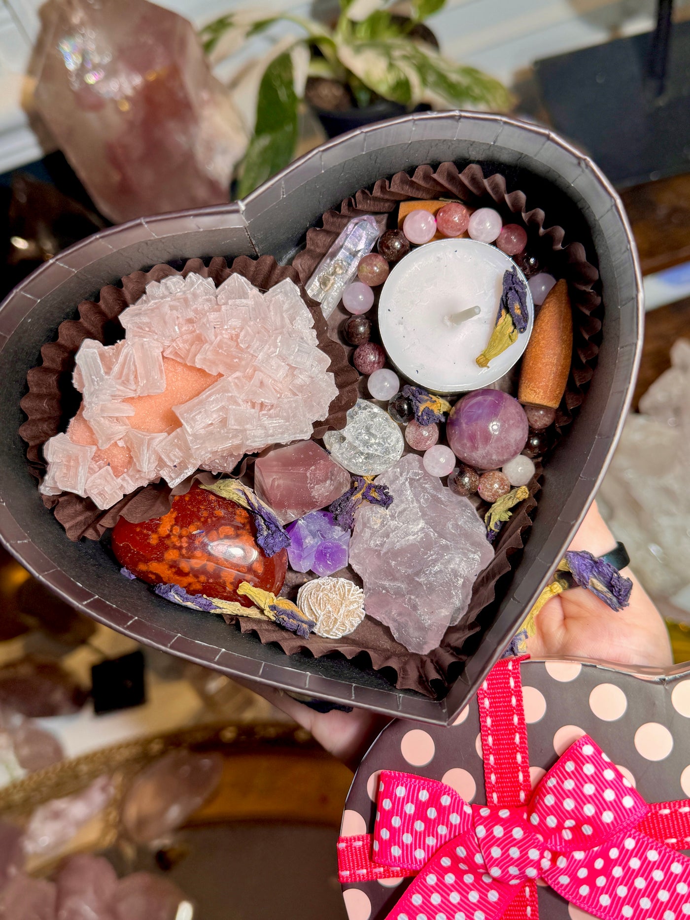 Valentine's Crystal Heart Box