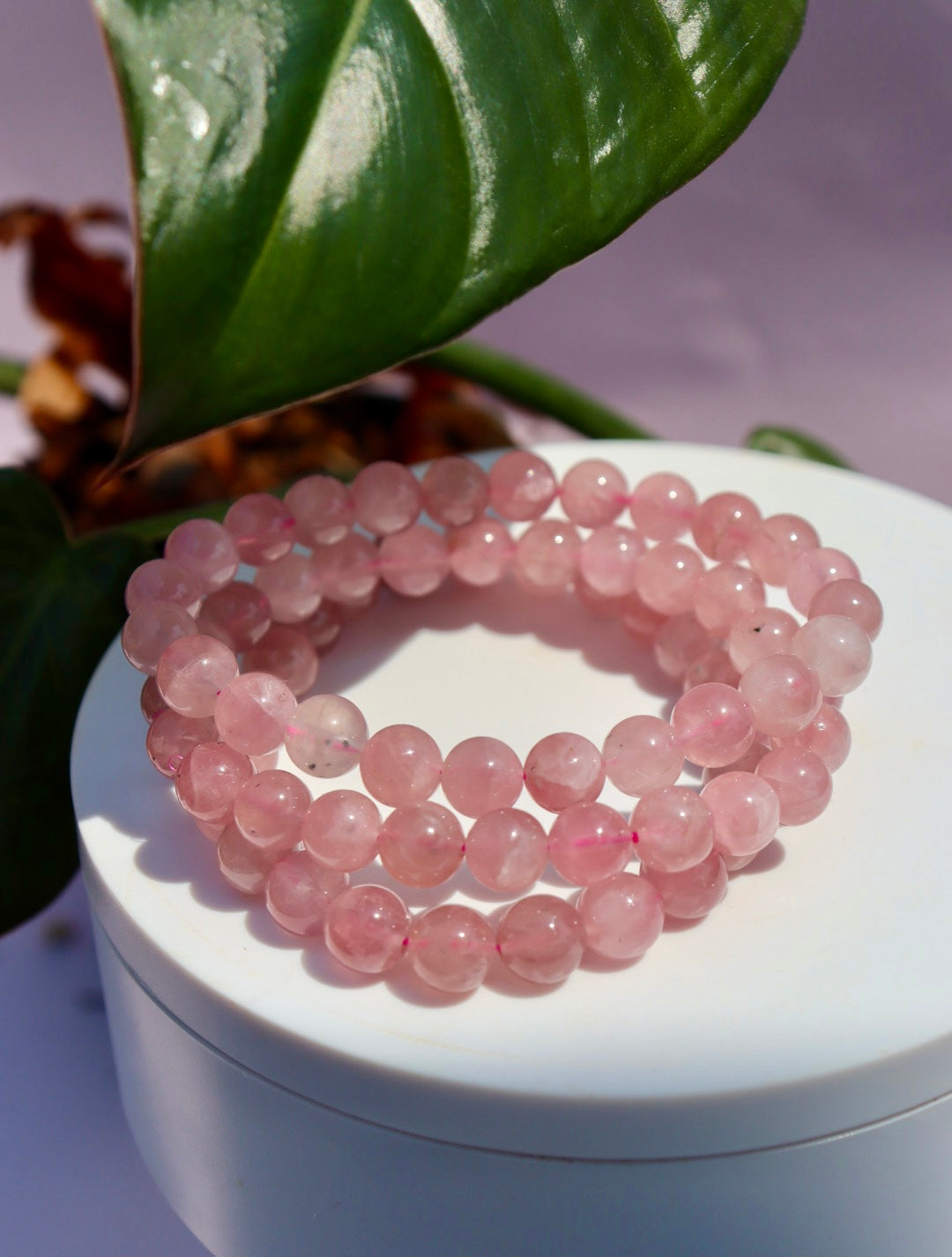 High Quality Rose Quartz Bracelet