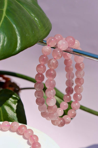 High Quality Rose Quartz Bracelet