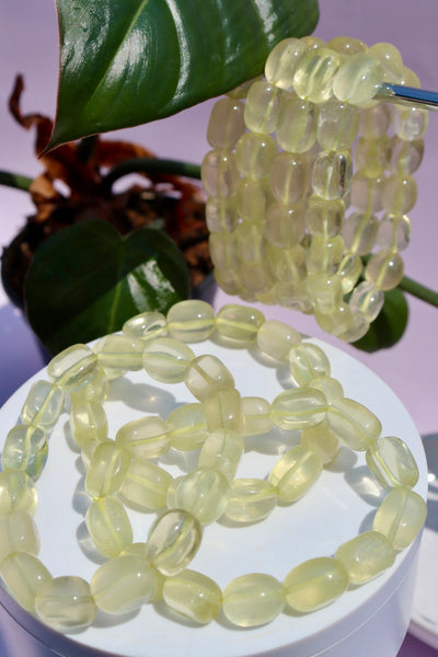 Lemon Quartz Tumble Bracelet