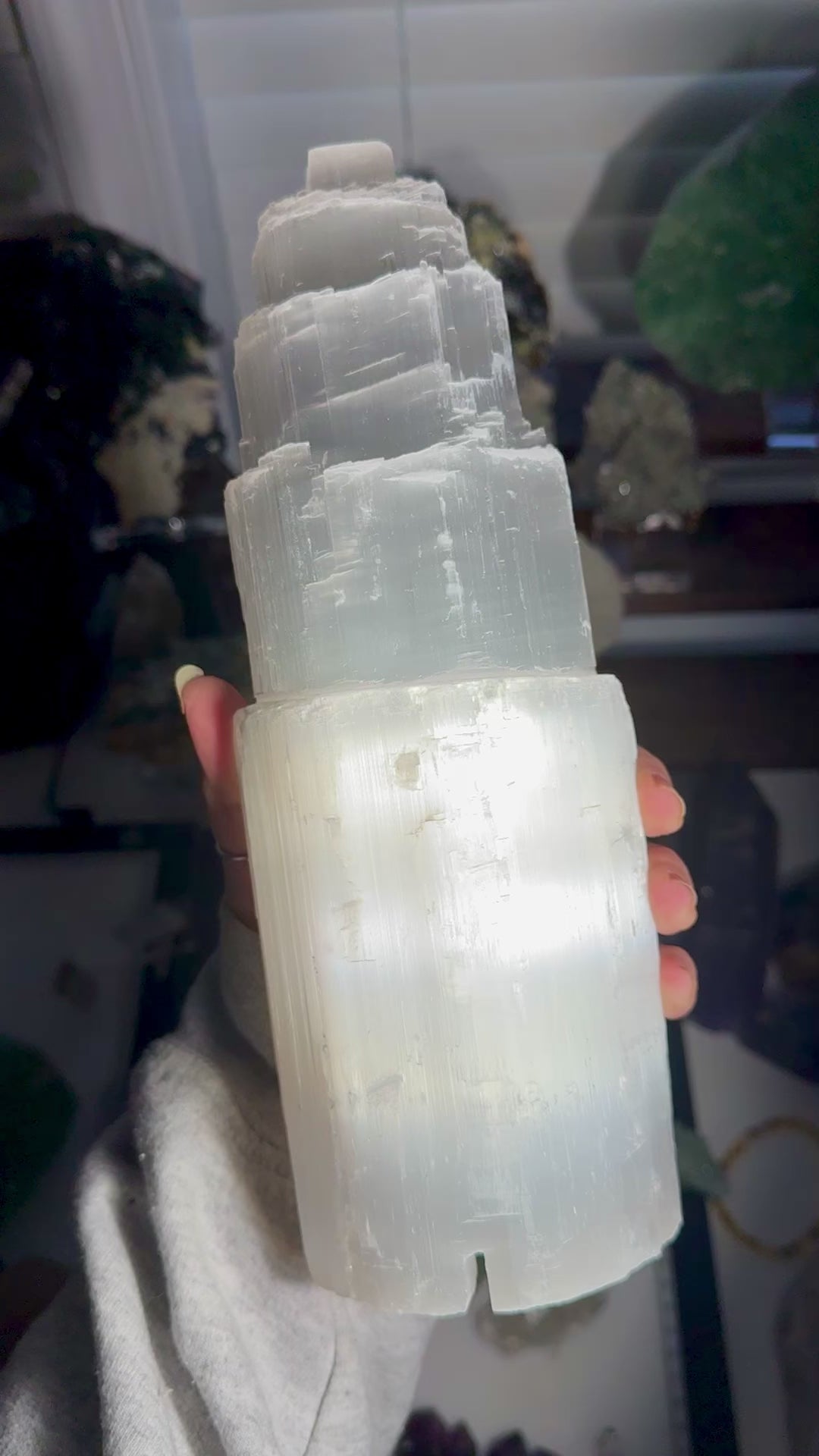 Selenite Lamp