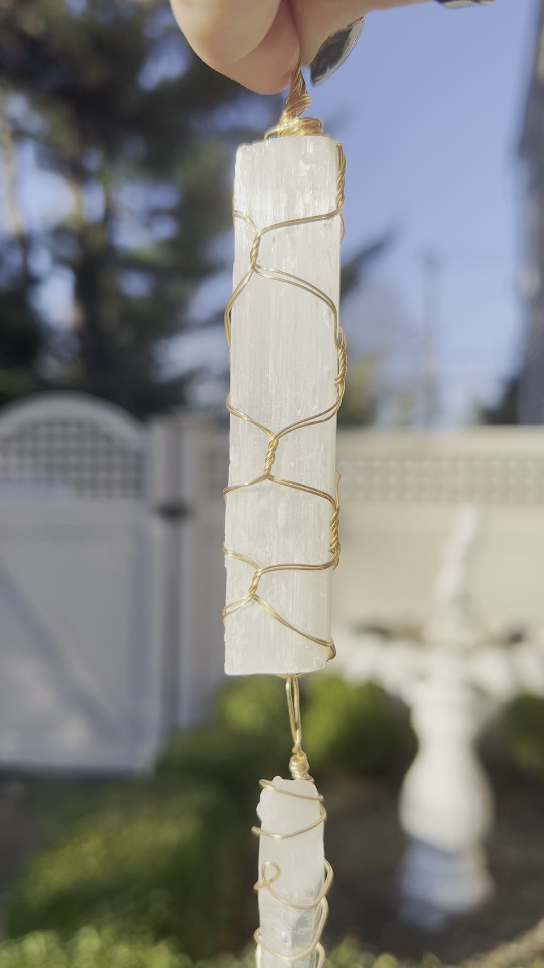 Selenite Ornament / Crystal Hanger