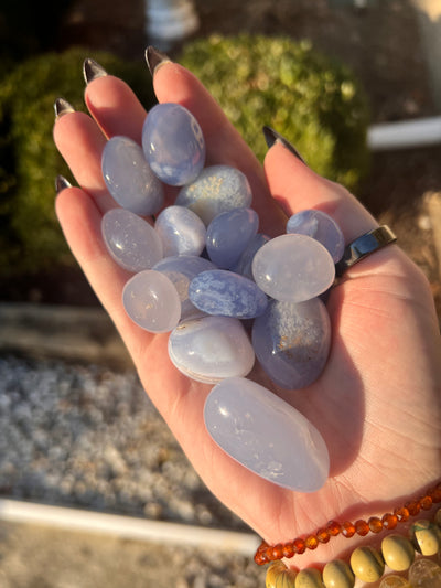 Blue Chalcedony Tumble