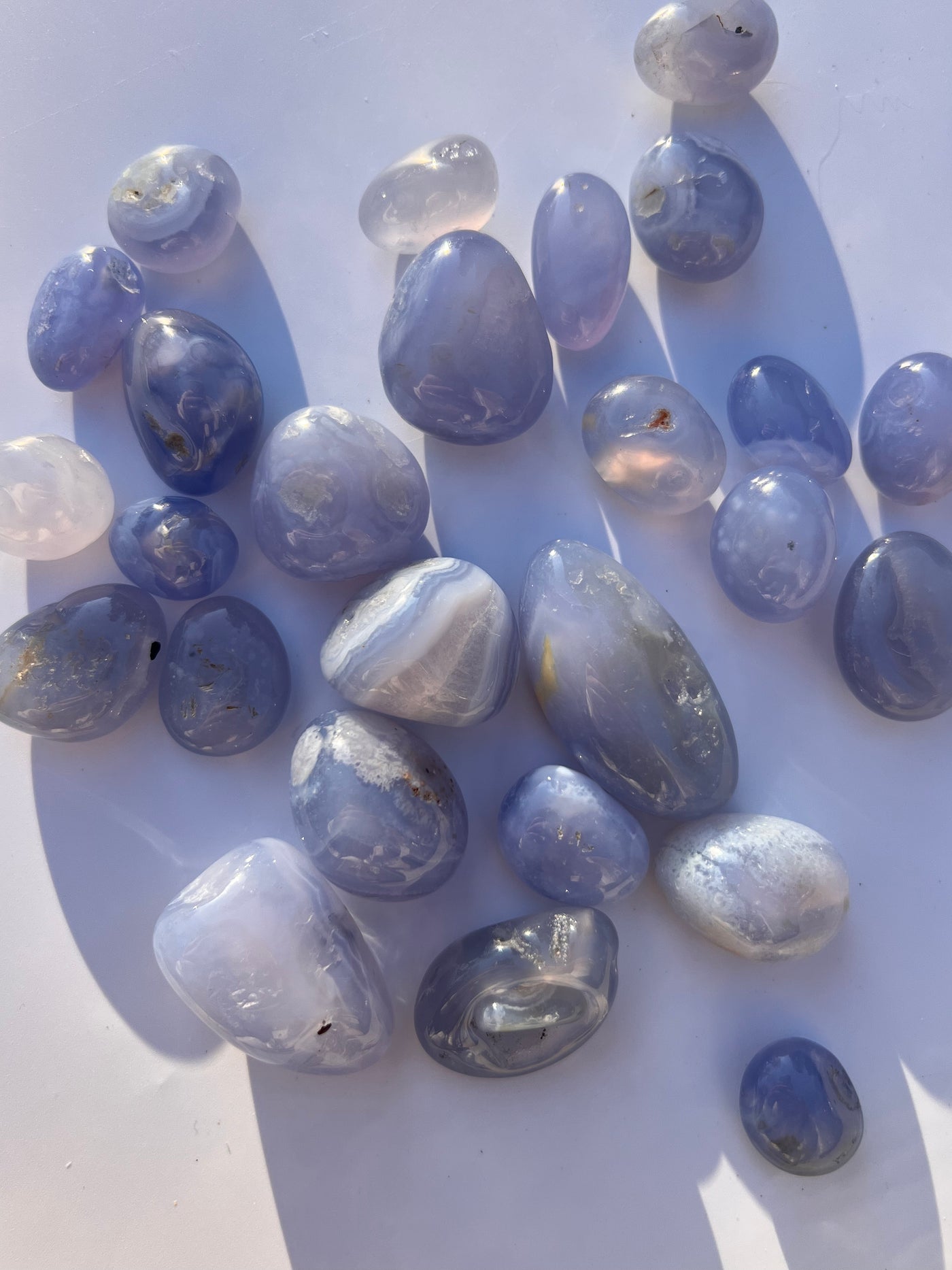 Blue Chalcedony Tumble