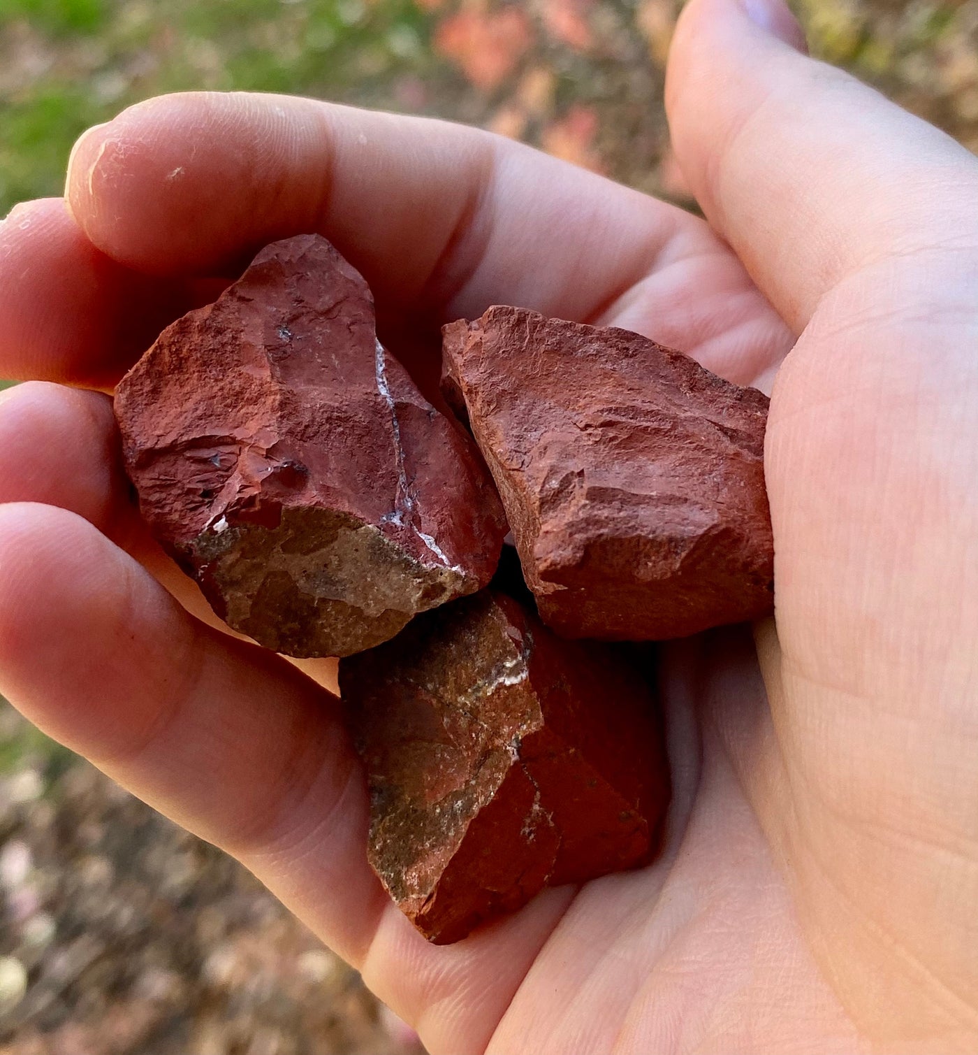 Red Jasper Raw