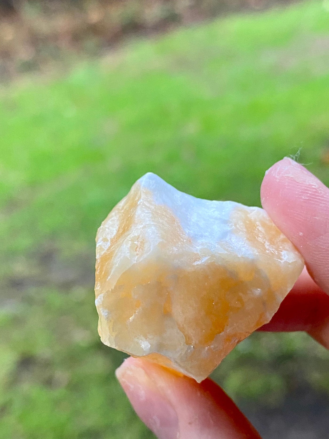 Orange Calcite Raw