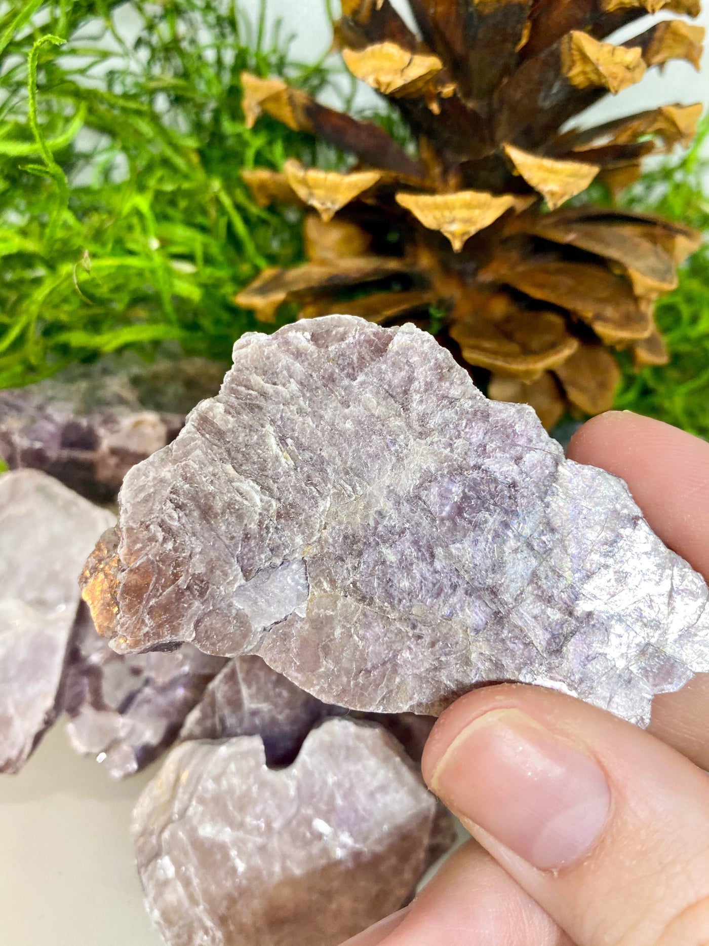 Lepidolite Raw