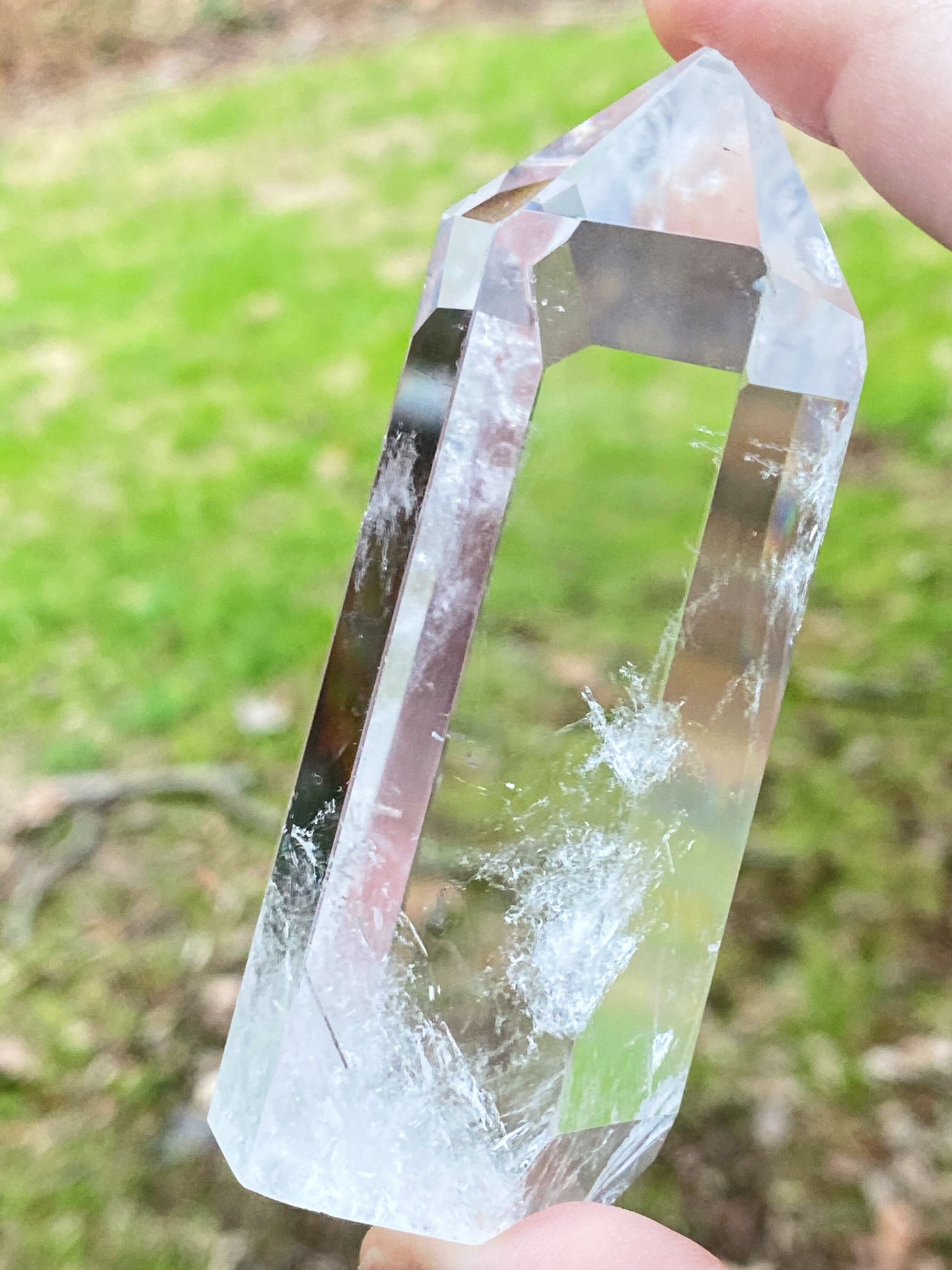 Clear Quartz Tower