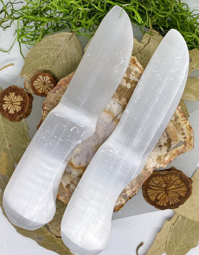 Selenite Knife