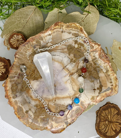 Selenite Pendulum