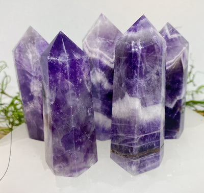 Chevron Amethyst Tower to