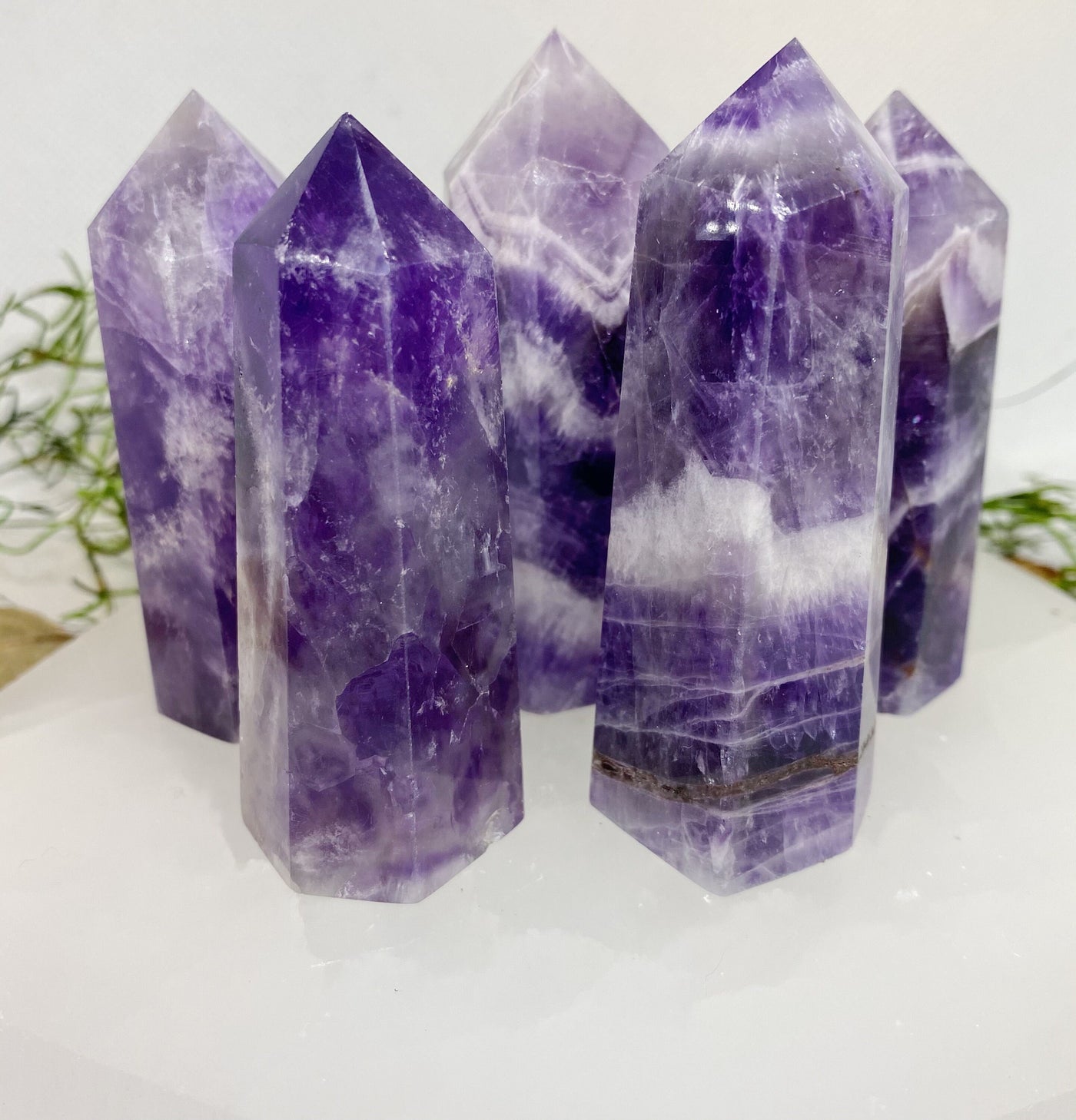 Chevron Amethyst Tower to