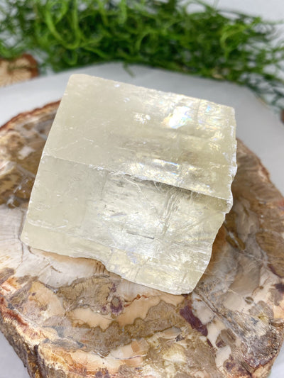 Optical Honey Calcite Raw