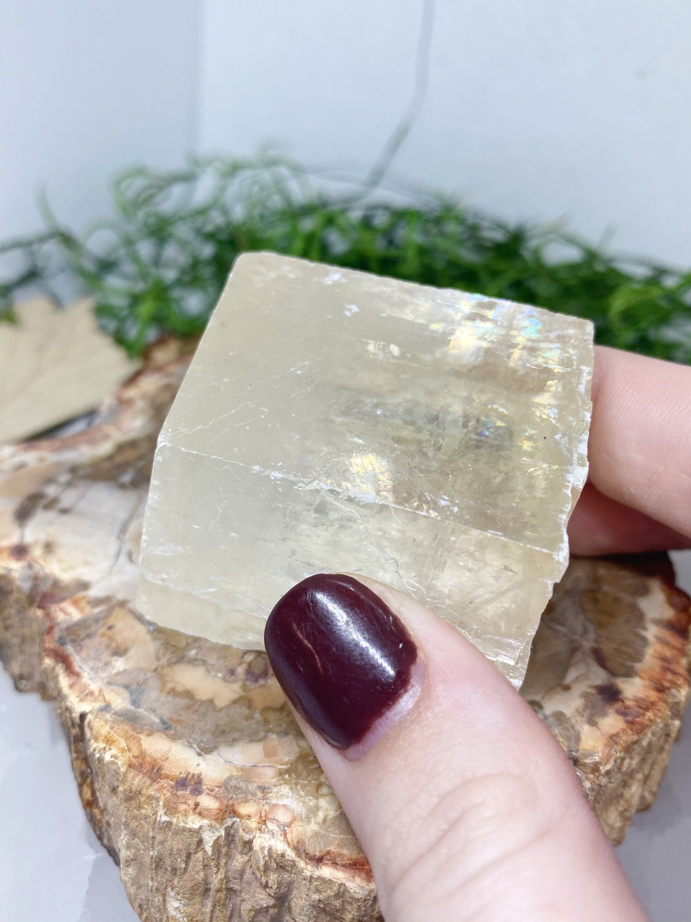 Optical Honey Calcite Raw