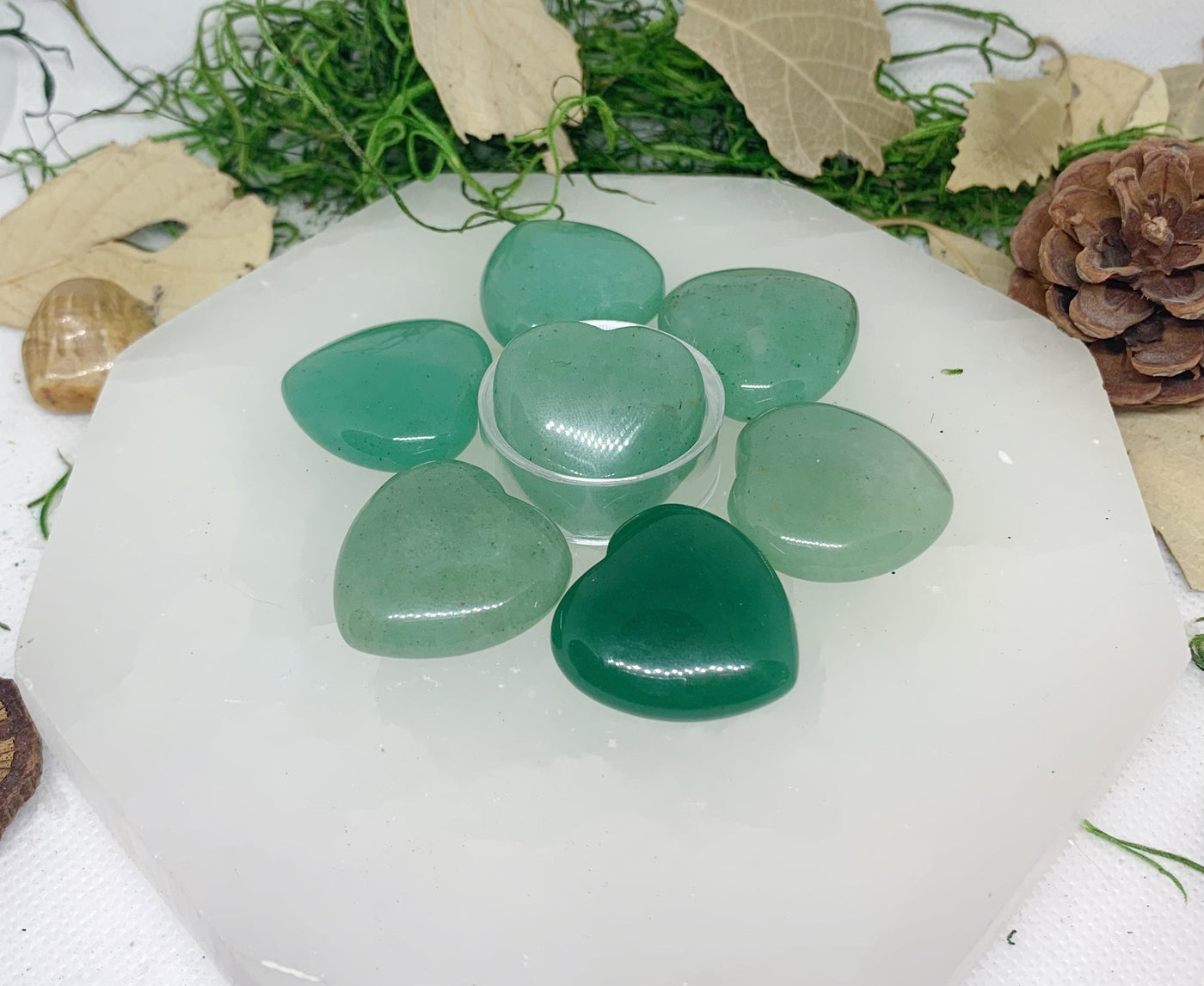 Green Aventurine Heart