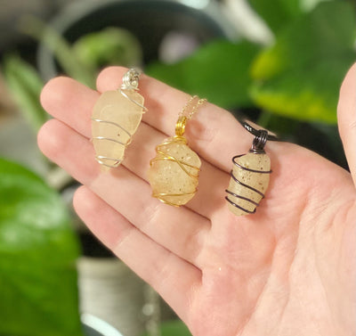 Libyan Desert Glass Necklace