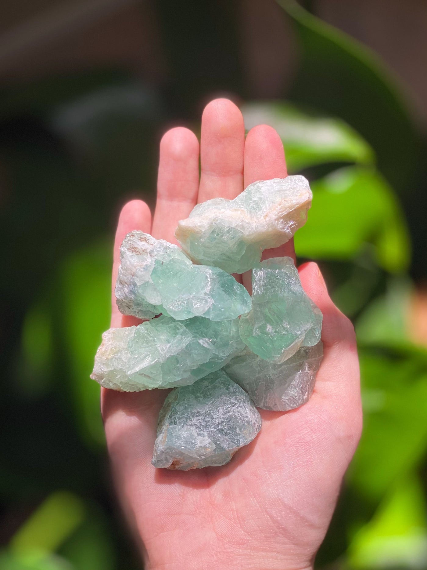 Green Fluorite Raw