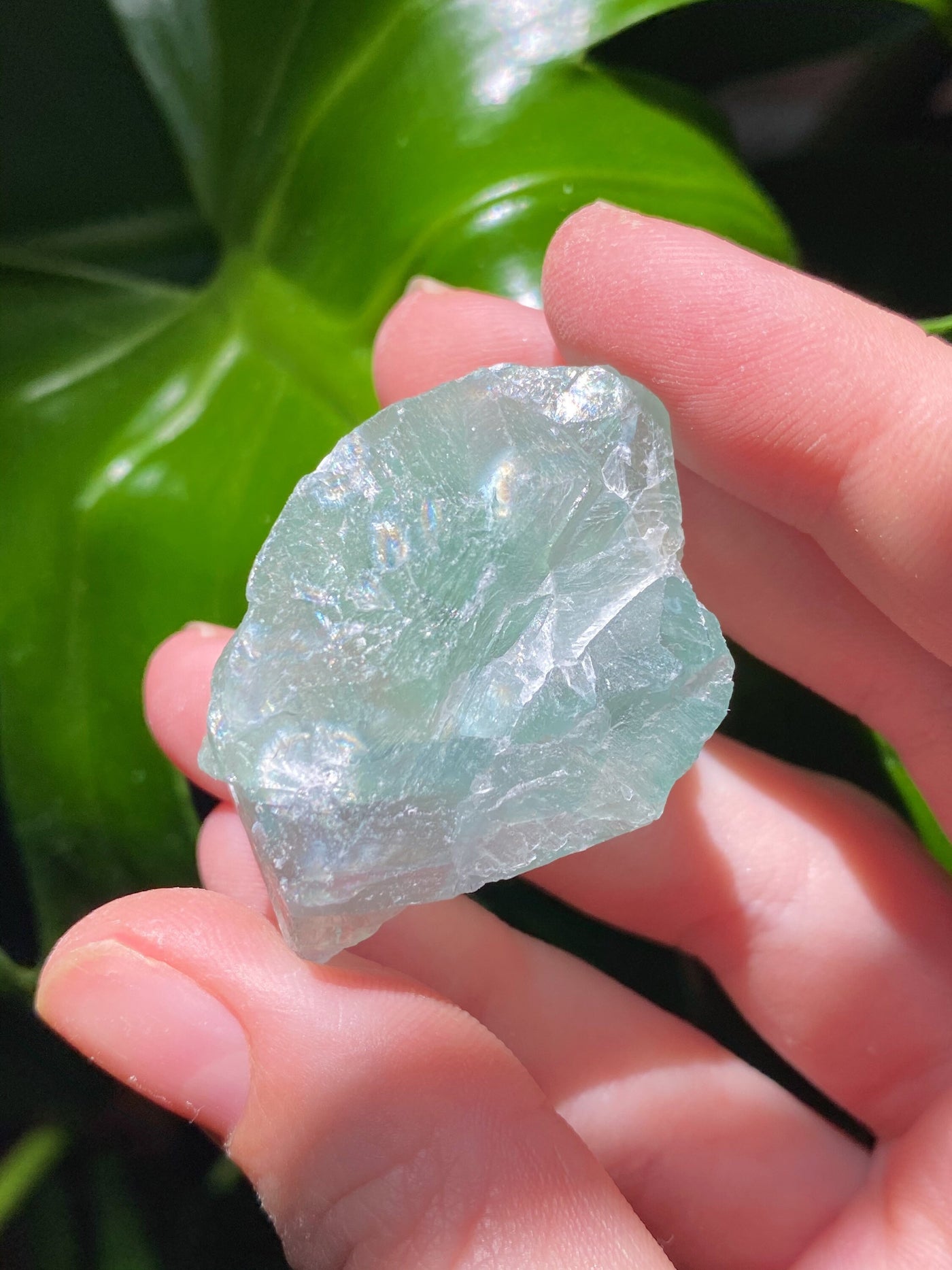 Green Fluorite Raw