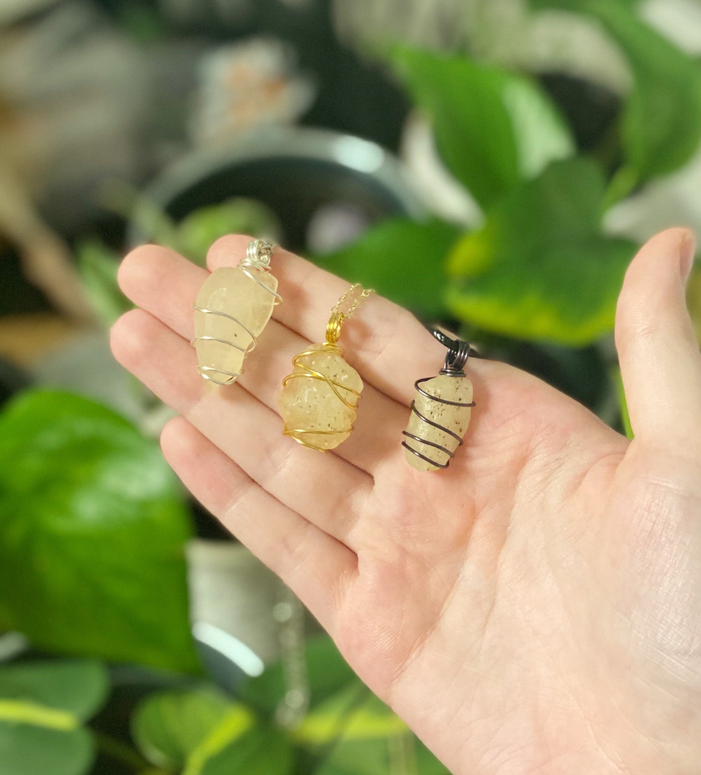 Libyan Desert Glass Necklace