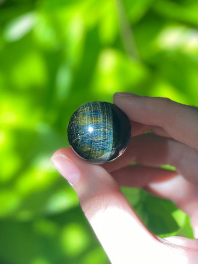 Blue Tigers Eye Sphere