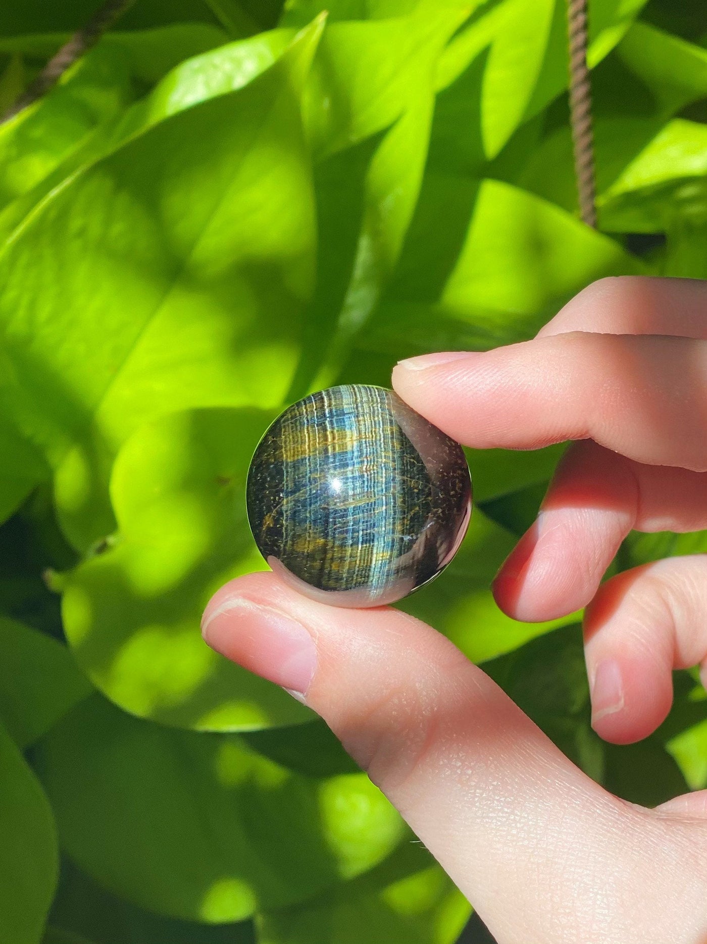 Blue Tigers Eye Sphere