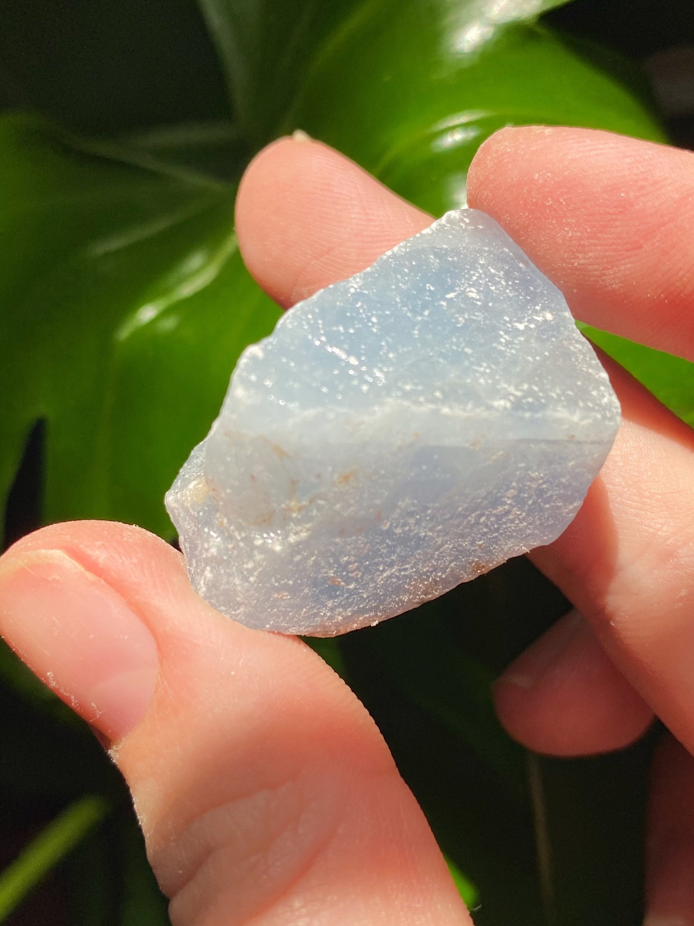 Blue Calcite Raw