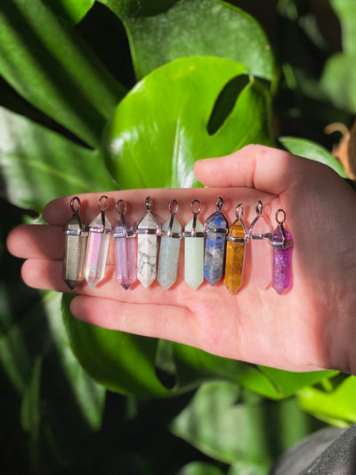 Crystal Point Necklaces