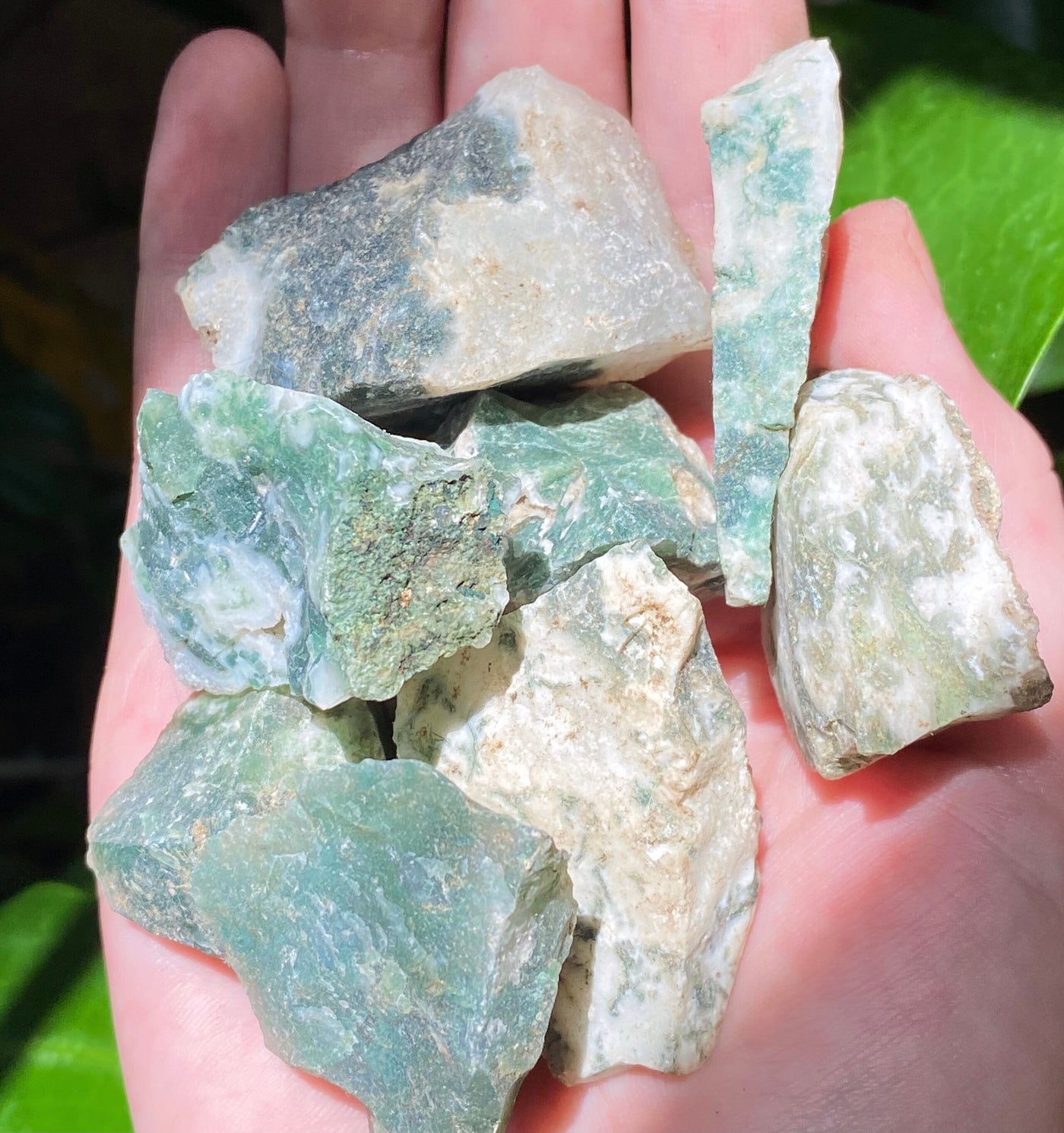 Moss Agate Raw