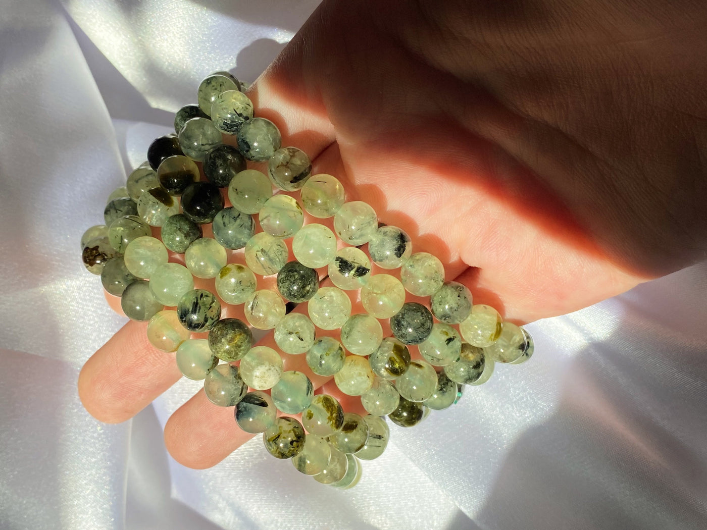 Prehnite Bracelet