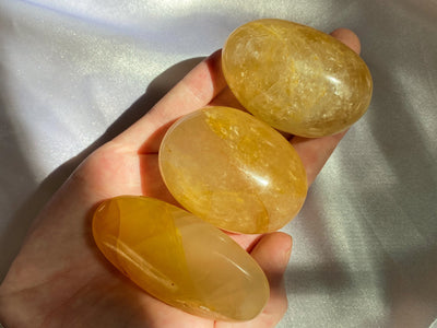 Golden Healer Palmstone