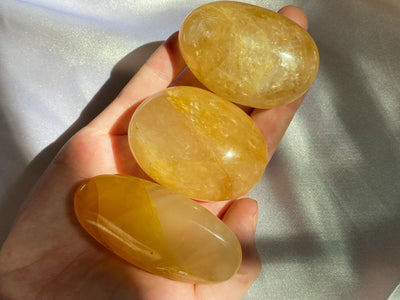 Golden Healer Palmstone