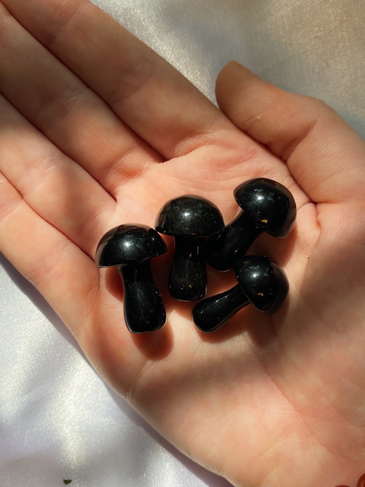 Obsidian Mini Mushroom