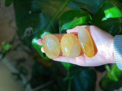 Golden Healer Palmstone