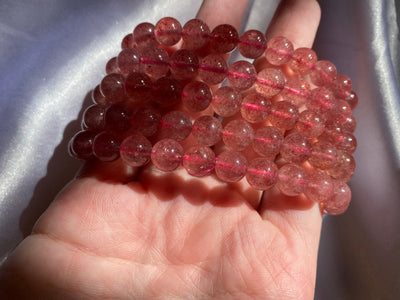 Strawberry Quartz Bracelet