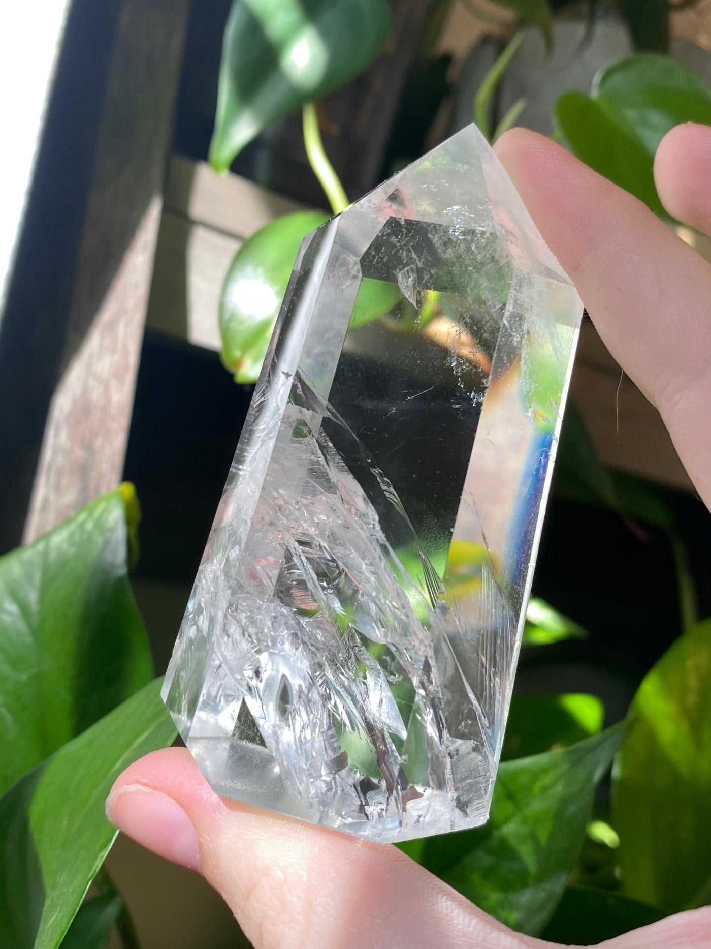 Clear Quartz Tower