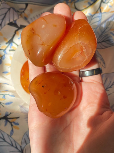 Carnelian Tumble