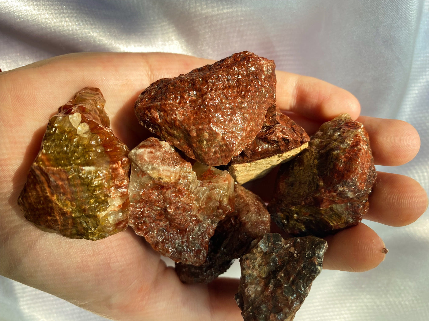 Red Calcite Raw