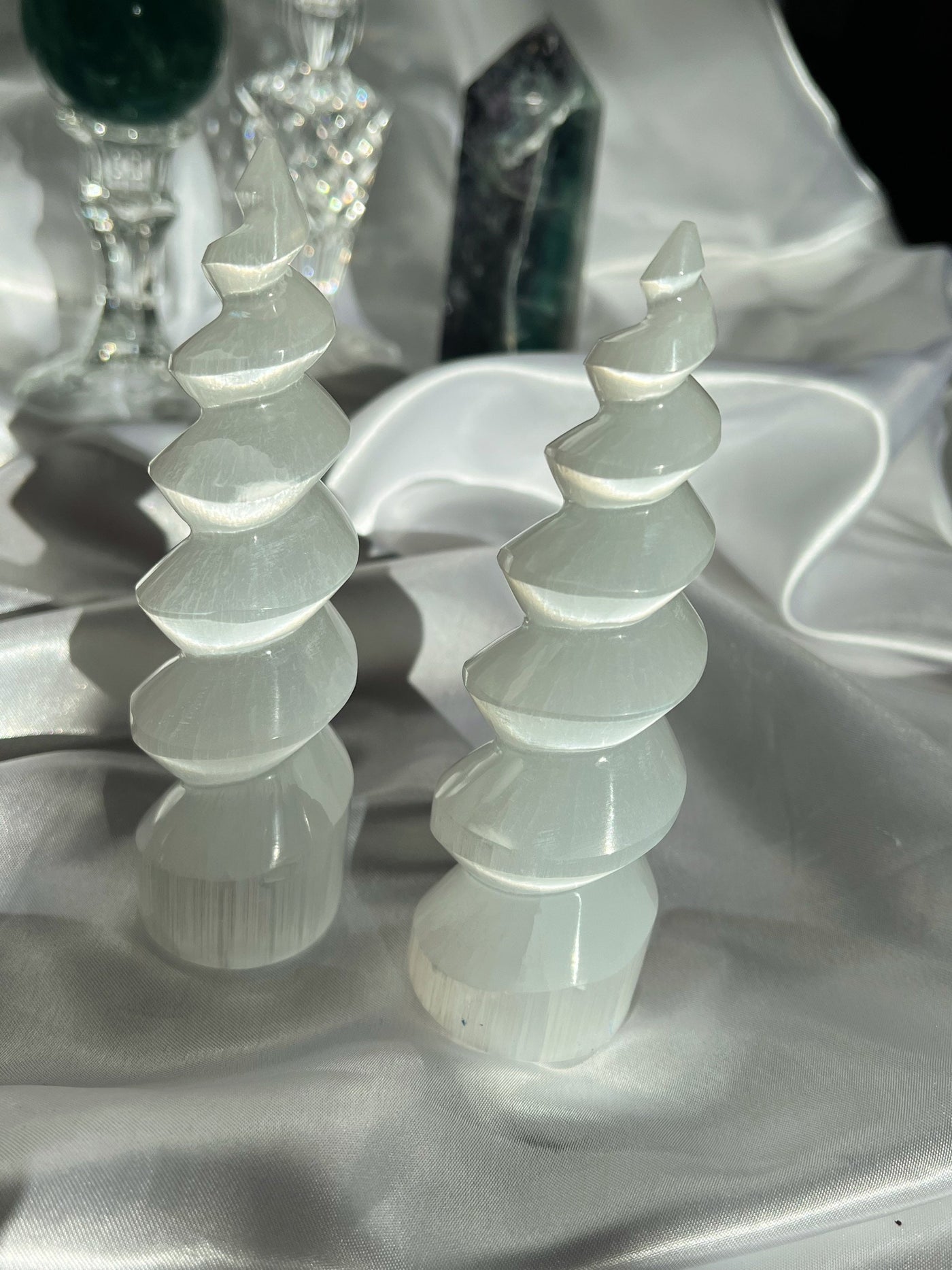 Selenite Spiral tower