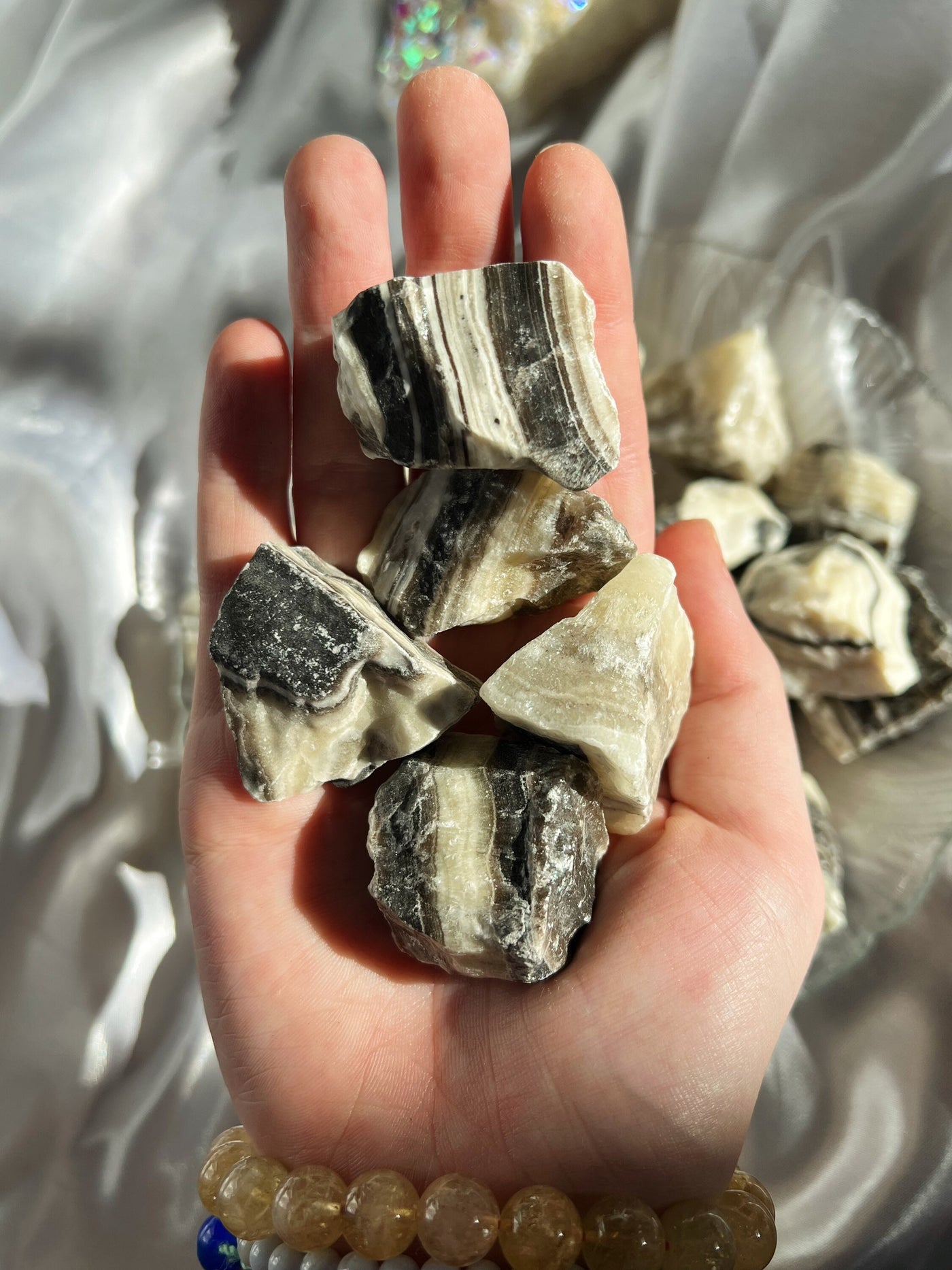 Zebra Calcite Raw