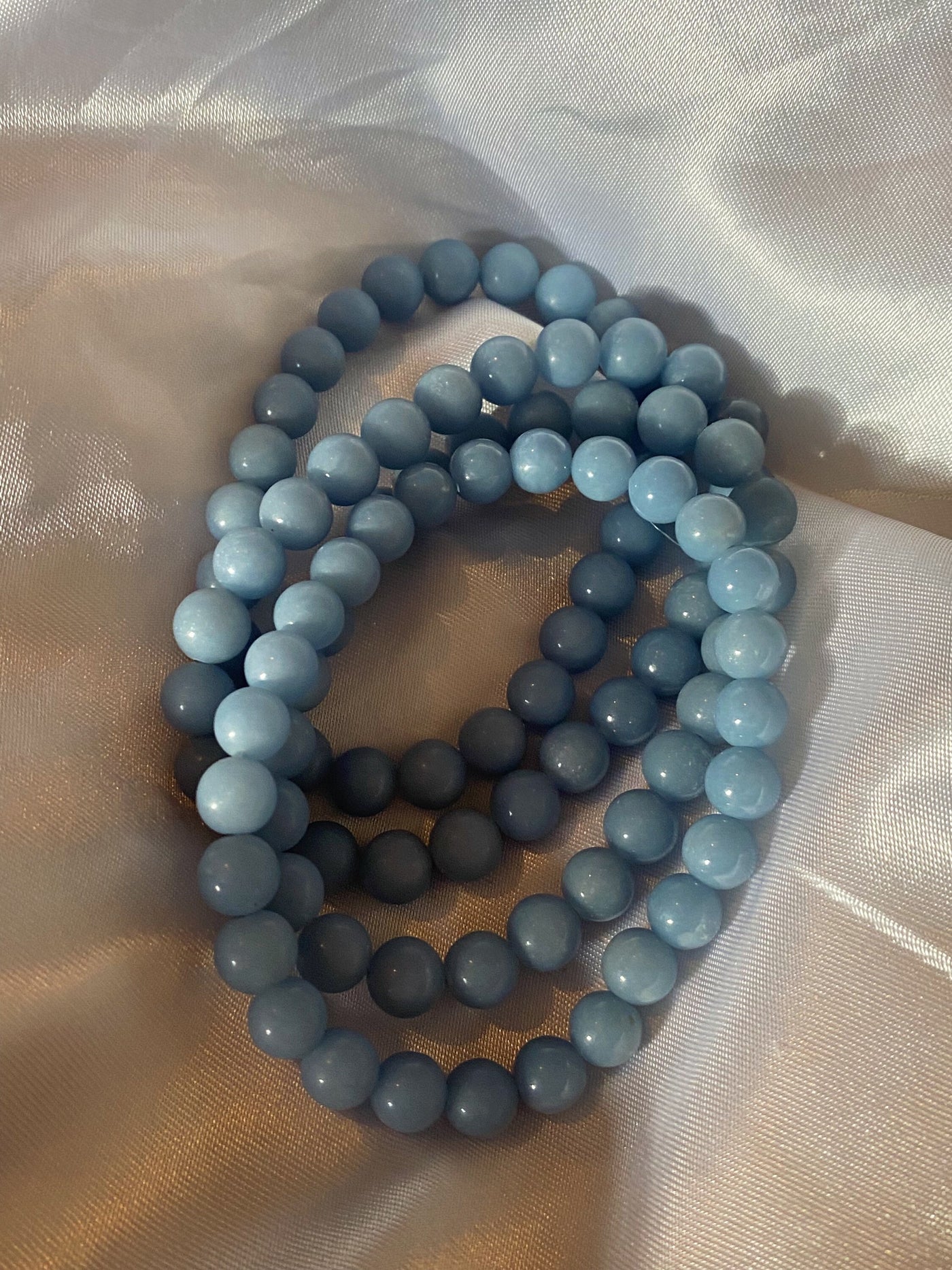 Blue Angelite Bracelet