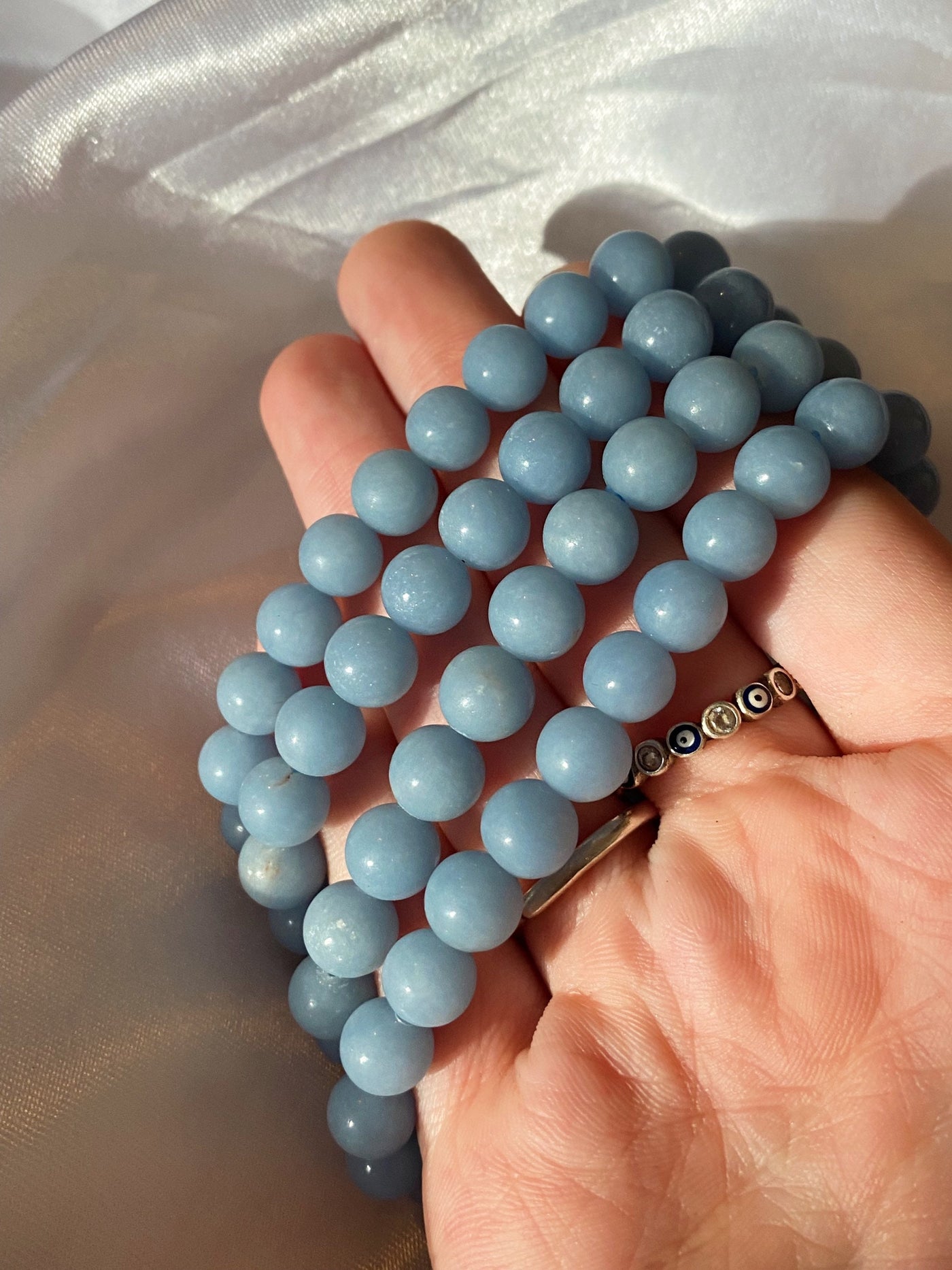 Blue Angelite Bracelet