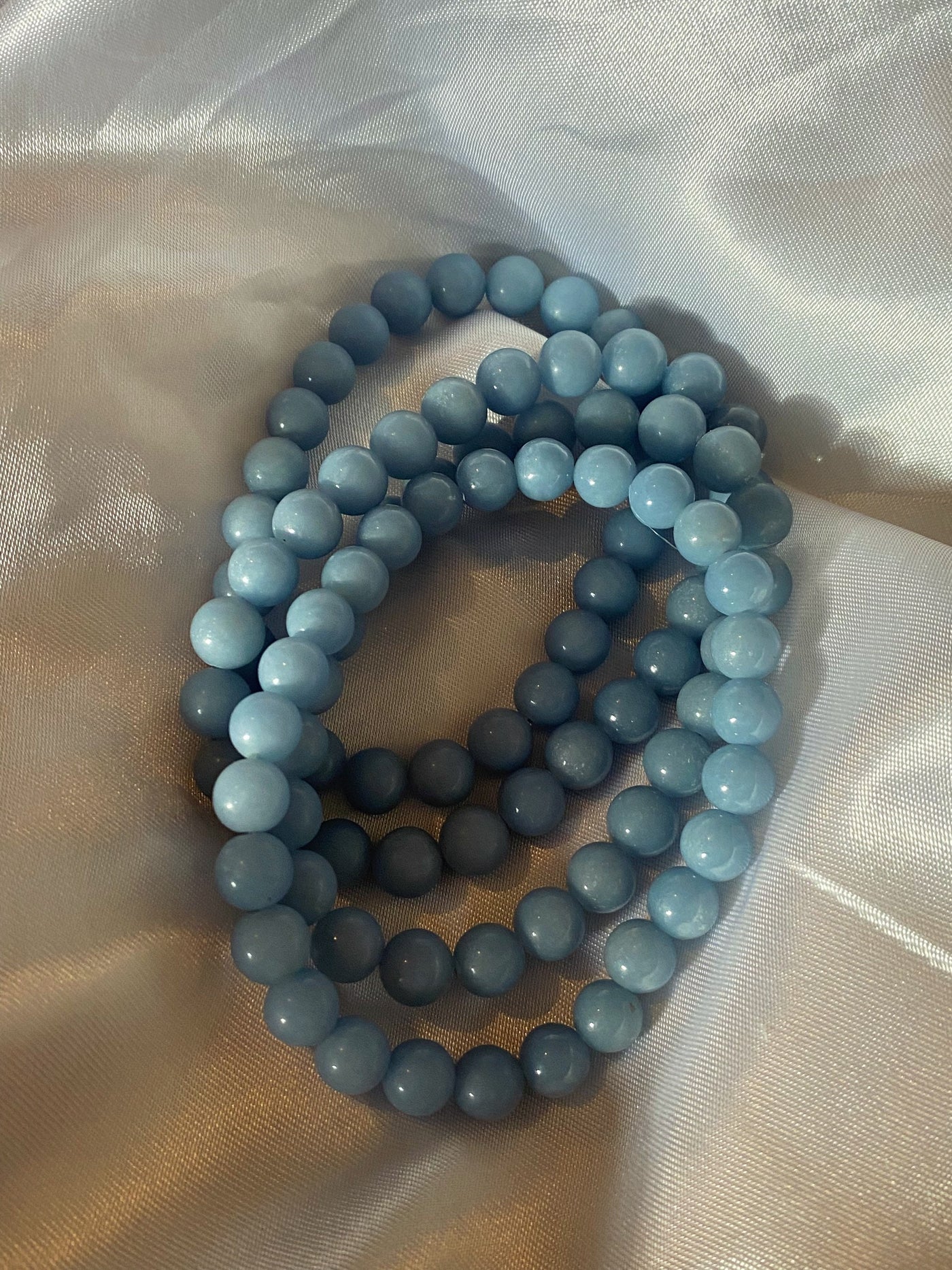 Blue Angelite Bracelet