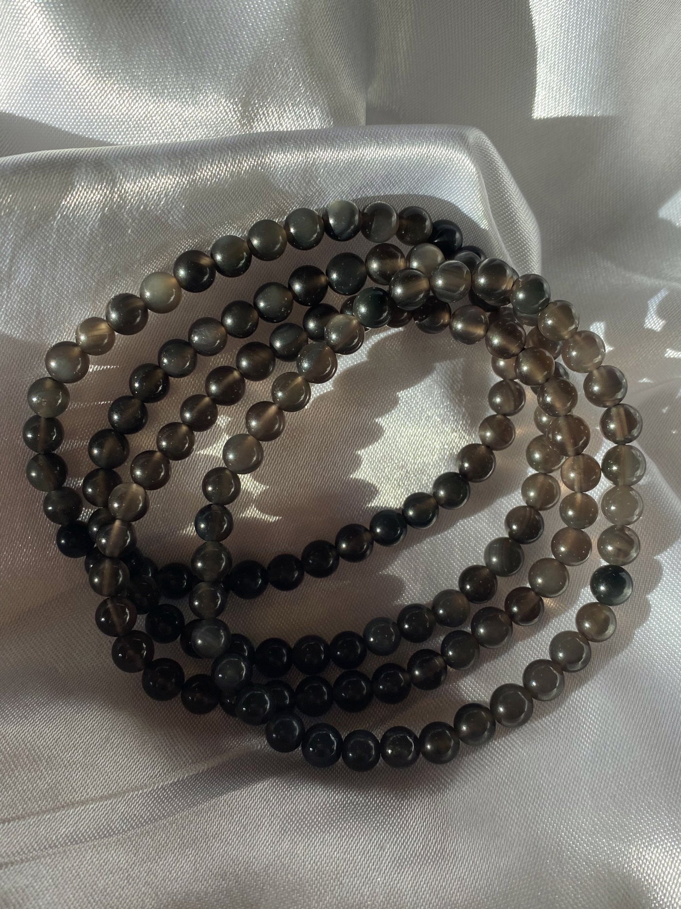 Ice Obsidian Bracelet