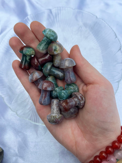 Ocean Jasper Mini Mushroom