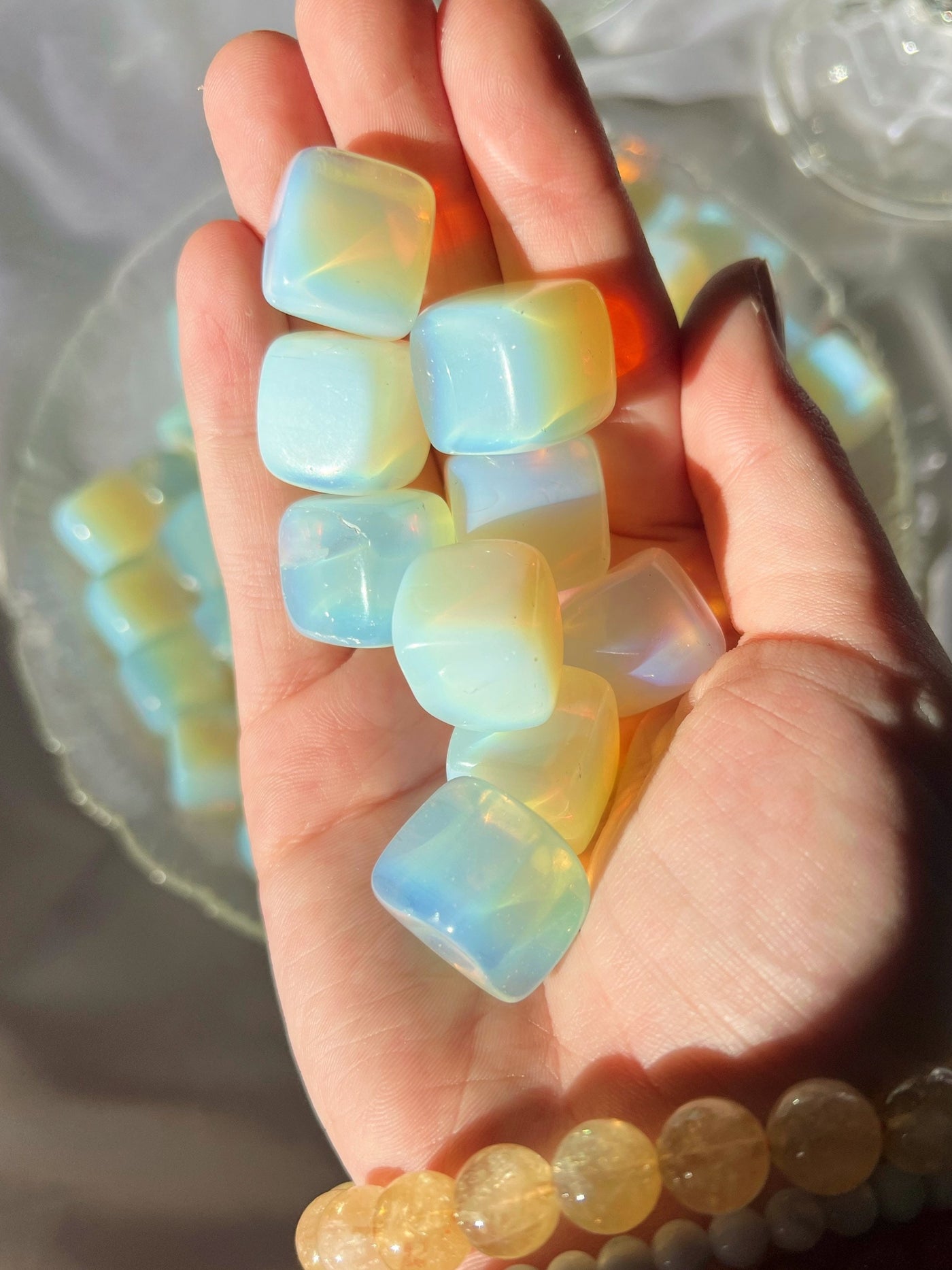 Opalite Cube