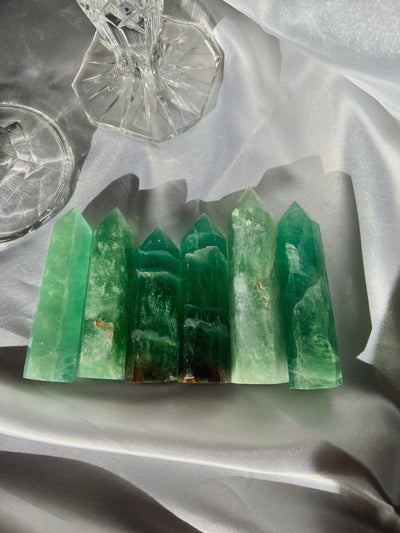 Green Fluorite Tower